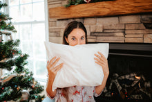 Load image into Gallery viewer, Christmas travel pillow
