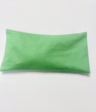 Load image into Gallery viewer, green eye pillow natural eye pillow organic eye pillow
