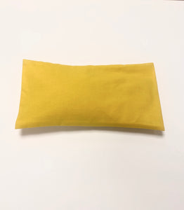 yellow eye pillow organic eye pillow natural eye pillow