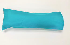 blue bolster pillow neck and back support natural bolster pillow organic bolster pillow
